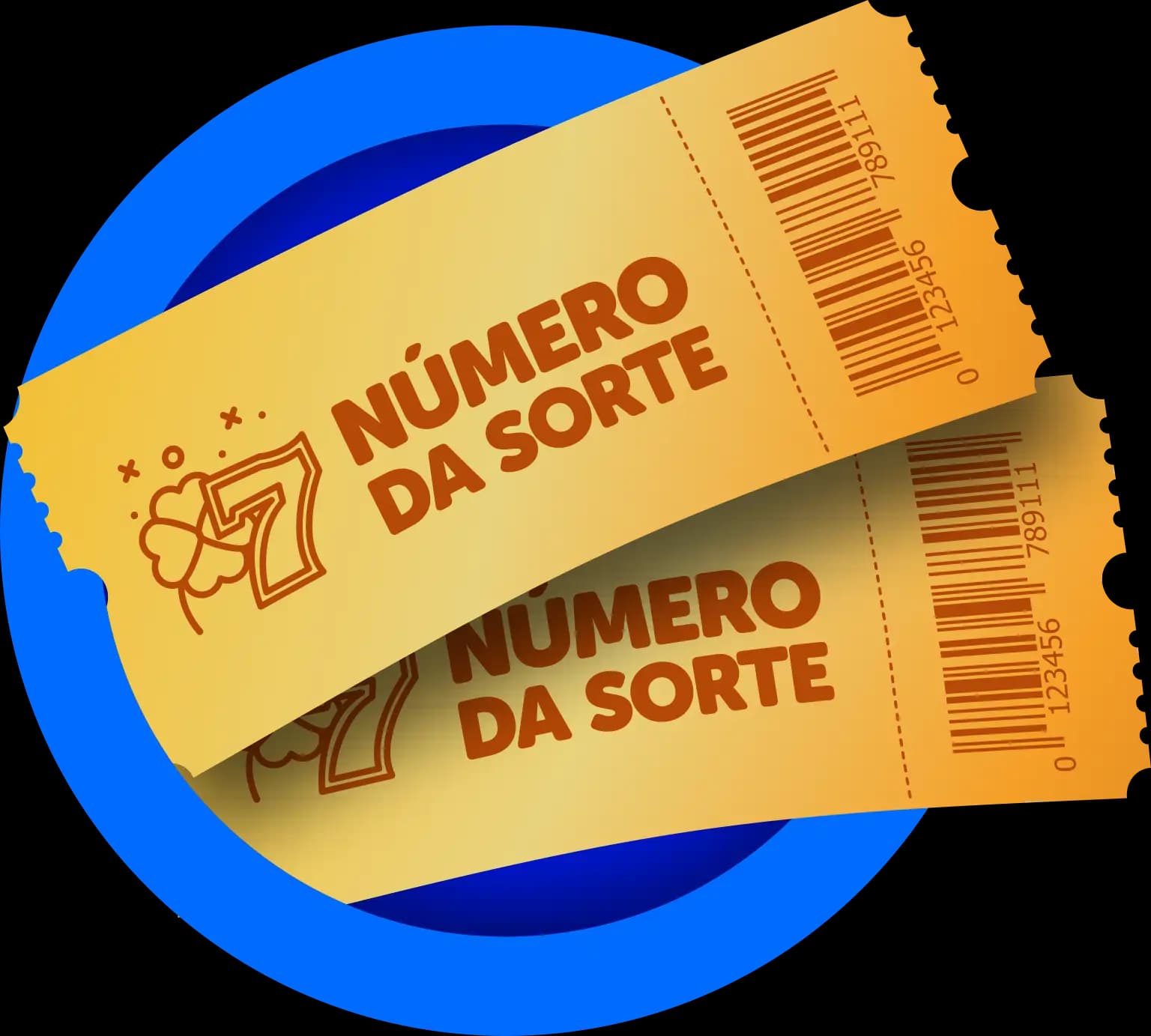 Ganhe números da sorte!